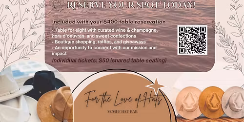 Brims & Bubbles- Riverside Hat Bar @ Burroughs Home ~Dress for Success-Fort Myers, FL