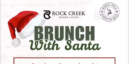 Brunch with Santa! Hosted by Rock Creek