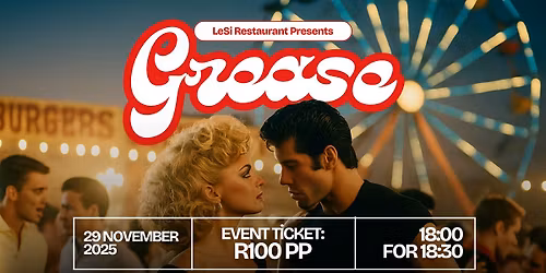 Grease evening with Singing Waiters #fullybooked