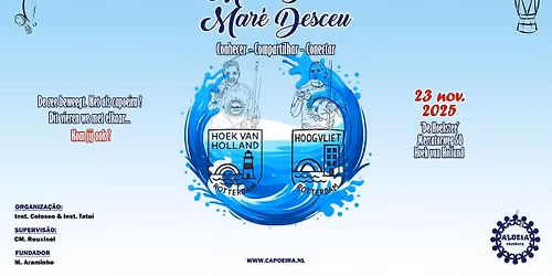 Celebrate Capoeira: Capoeira Hoek van Holland (6 jaar) en Capoeira Hoogvliet (1 jaar)