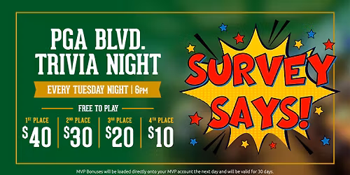 Survey Says at Duffy's of PGA Blvd.