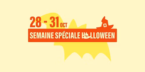 Semaine sp\u00e9ciale Halloween \ud83d\udc7b\ud83c\udf83