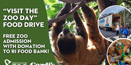 Visit the Zoo Day Food Drive (free Zoo admission)