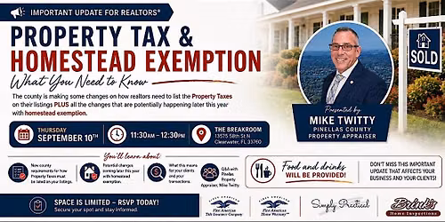 Property Tax Changes on Listings & Homestead Exemption Changes