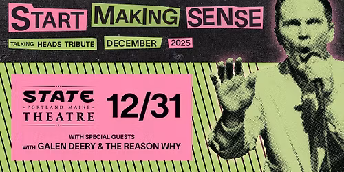 NYE25\/26: Start Making Sense - Talking Heads Tribute