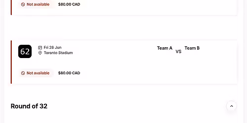 World Cup 26: Group Stage - Match 46