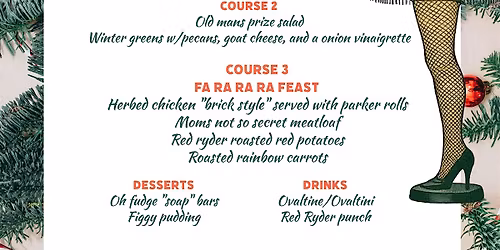 A Christmas Story Dinner