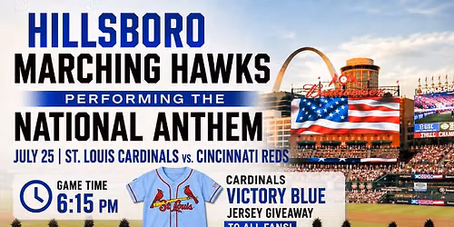 Marching Hawks National Anthem Performance