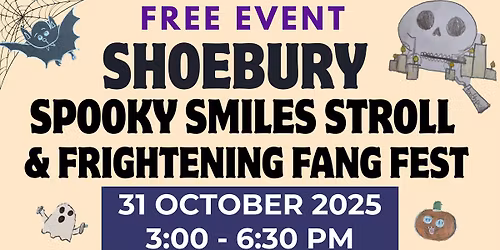 \ud83c\udf83 FREE Halloween event in Shoebury! \ud83d\udc7b