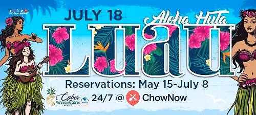 Aloha Hula Luau hosted by Cyber Conference & Catering Center