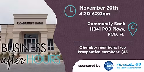 Business After Hours - November