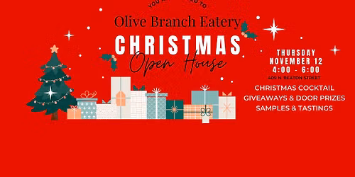 Christmas Open House at Olive Branch Eatery
