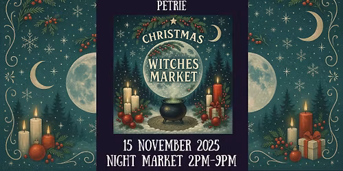 The Oak Sprite at the Witches Night Market - Petrie Christmas Market