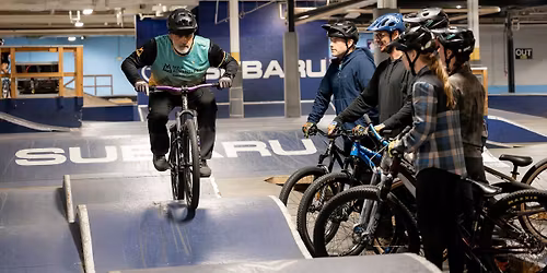 Indoor Beginner Group Mountain Bike Lessons