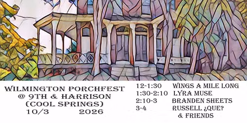 Porch Fest @ 9th&Harrison (CoolSprings)