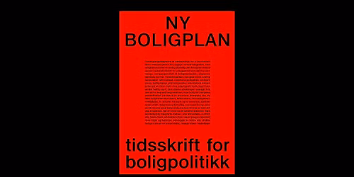 Lansering: NY BOLIGPLAN NR. 3