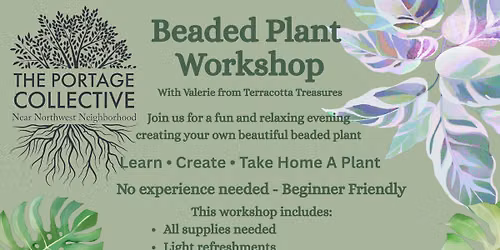 Create your own Beaded Plant with Valerie of Terracotta Treasures