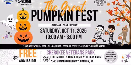 The Great Pumpkin Fest - Oct 11