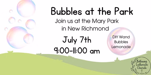 Bubbles in the Park
