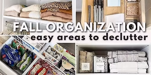ECG Creating Calm Part 3: Fall Family Decluttering & Organization