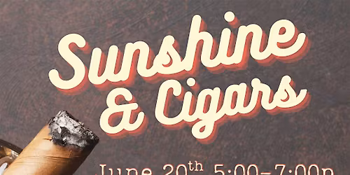 Sunshine & Cigars at Happenstance Brewing Project!