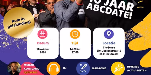 Galafeest 10 jaar ABCDate