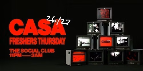 CASA: THURSDAY AT THE SOCIAL CLUB \/\/ WELCOME TO NEWCASTLE PT.1 \/\/ 6 ROOMS OF MUSIC