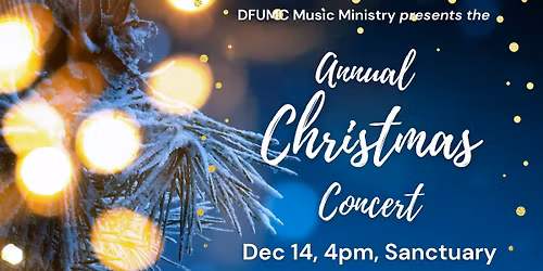 Christmas Concert at Decatur First UMC