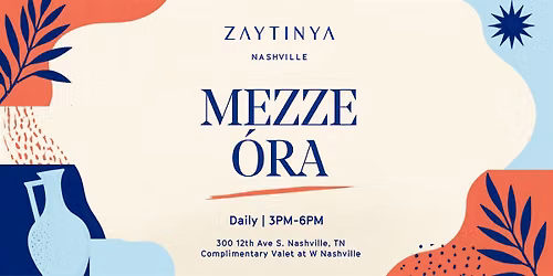Mezze \u00d3ra at Zaytinya