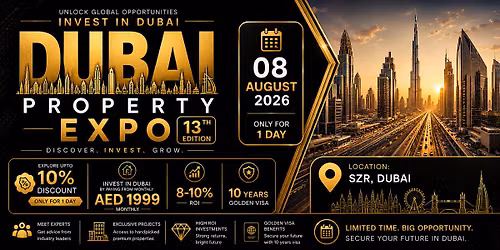 Dubai Property Expo 13th Edition - SZR Dubai