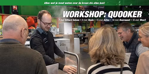 Workshop Quooker | Alles over d\u00e9 kokendwaterkraan | EP:Tummers Venlo