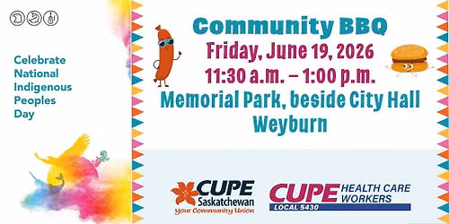 CUPE BBQ – Weyburn, SK