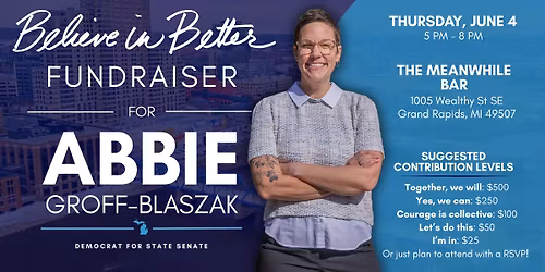 Believe in Better Community Fundraiser for Abbie Groff-Blaszak