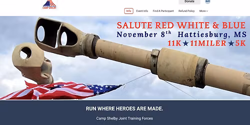 Salute Red White and Blue