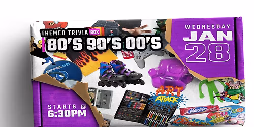 80'S 90'S & 00'S TRIVIA NIGHT