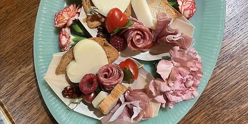 Fall Cheese Board with Dips and Charcuterie!