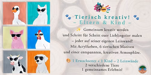 ArtLab Kids & Waldheim Heslach - Tierisch Kreativ!