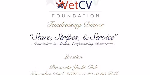 VetCV Foundation 2025 Fundraiser Dinner