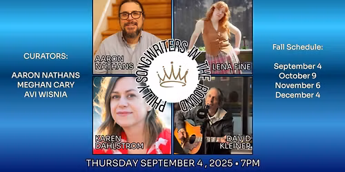 Lena Go Round: Songwriters Showcase at Caffe Lena