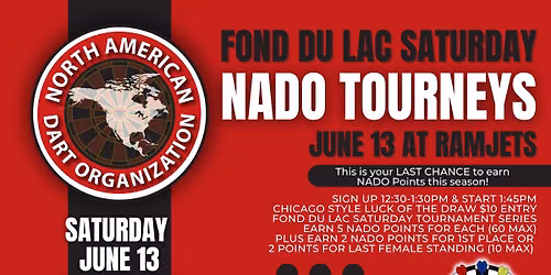 NADO Points Dart Tournament at Ramjets