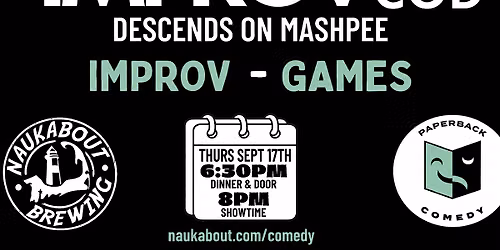 IMPROV CAPE COD Live @ Naukabout Brewing
