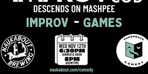IMPROV CAPE COD Live @ Naukabout Brewing