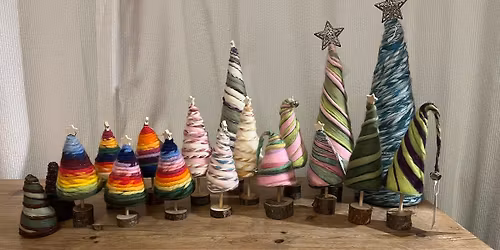 Needle Felted Christmas Trees