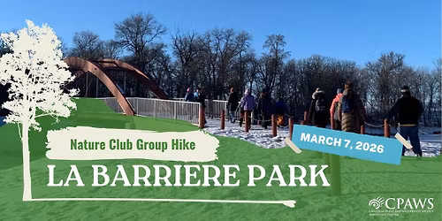 Group hike in La Barriere Park