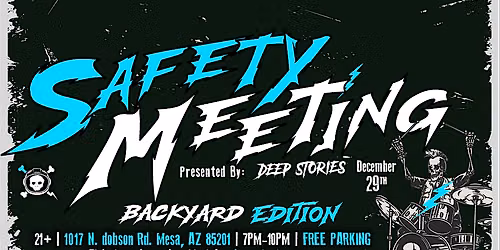 Safety Meeting: Backyard Edition - December 2026