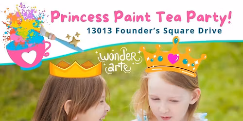 Princess Paint Tea Party