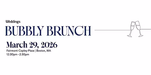 Boston Weddings Bubbly Brunch 2026