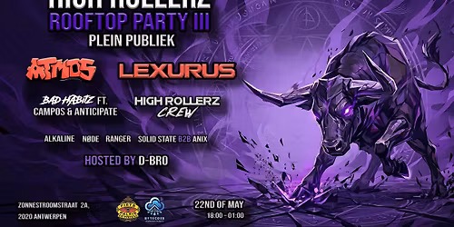 High Rollerz: Drum&Bass rooftop party III