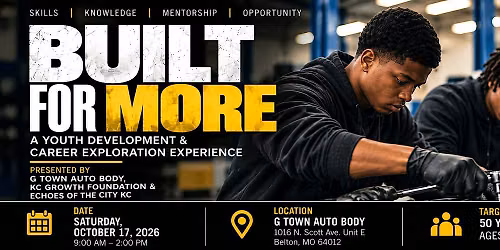 BUILT FOR MORE