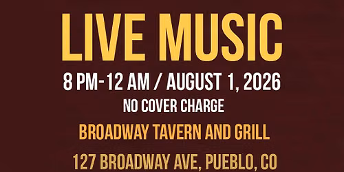 Whiskey Sky Band Live | Broadway Tavern and Grill